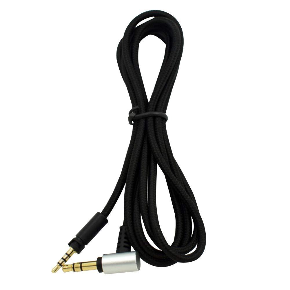 Henghx 3.5mm to 2.5mm Replacement Cable - for Momentum On Ear/On Ear 2.0,Over Ear/Over Ear 2.0,1.2m Black Aux Cord HiFi Wire 3