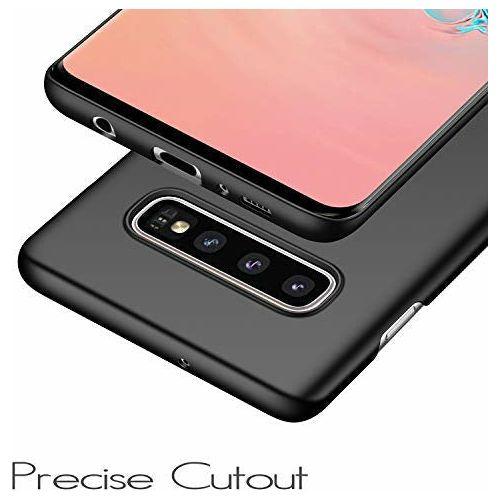 Anccer Compatible for Samsung Galaxy S10 Case, [Colorful Series] [Ultra-Thin] [Anti-Drop] Premium Material Slim Full Protection Cover for Samsung Galaxy S10 (Smooth Black) 4