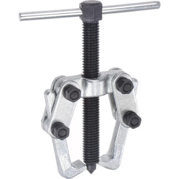 sourcing map 2.36" 2-Jaw Gear Puller for Bearings, Pulleys Remove, High Carbon Steel Separate Lifting Device 0