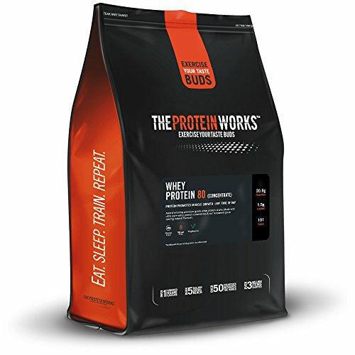 THE PROTEIN WORKS Whey Protein 80 (Concentrate) Powder | 82% Protein | Low Sugar, High Protein Shake | Unflavoured | 2 Kg 4