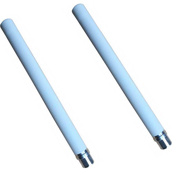 Dual frequency omnidirectional antenna, 2.4G / 5.8G dual frequency antenna, Pack of 2
