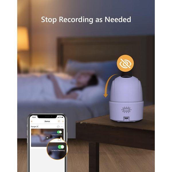 IMOU 2.5K WiFi Camera Indoor Pet Dog Camera 4MP, 360° Home Security Wireless IP Baby Camera, Human Detection AI, Smart Tracking, Siren, 10m Night Vision, 2-Way Audio, Privacy Mode, Works with Alexa 6