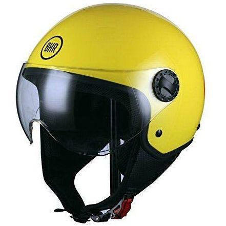 BHR 17936 Demi-Jet Helmet Line One 801, Yellow, XS (54 cm) 1