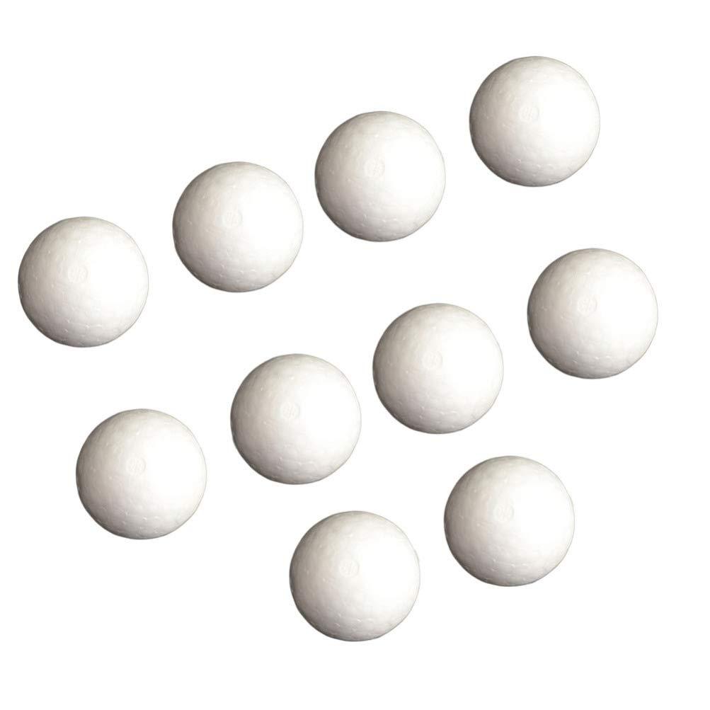 10Pcs 10cm Balls White Craft Balls Modeling Round Balls for Wedding Decoration 0