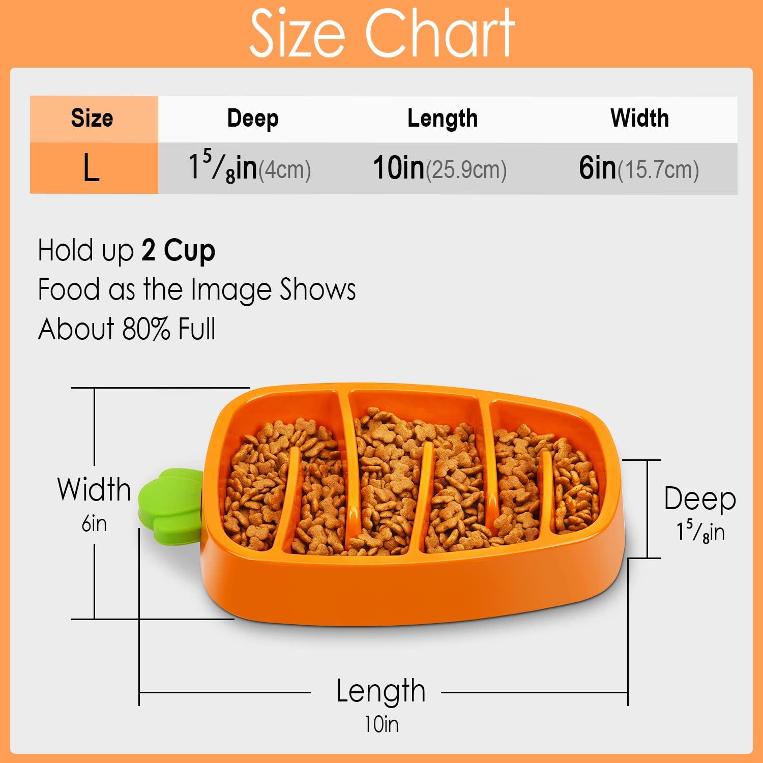 SUPER DESIGN Gobble-Stop Slow Feeder Dog Bowl Slow Eating Anti-Gulp BPA Free Melamine Bowl Fun Interactive Pet Bowl for Dogs Cats Puppies 4