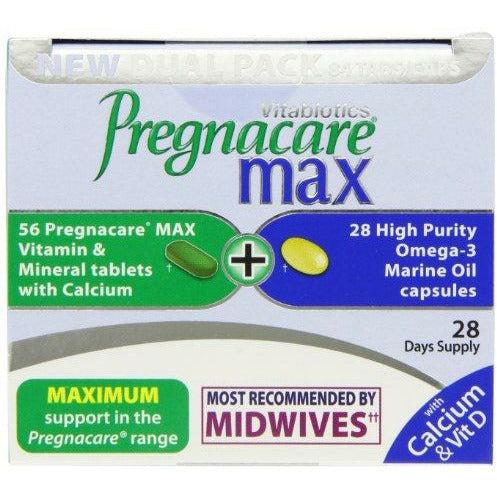 Vitabiotics Pregnacare Max Tablet Plus Omega 3 84 Capsules 4