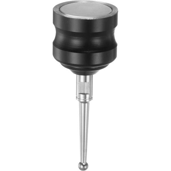 sourcing map Zero Touch Probe Locating L80mm 5mm Tungsten Steel Ball Magnetic Centering Device for EDM Machine 0