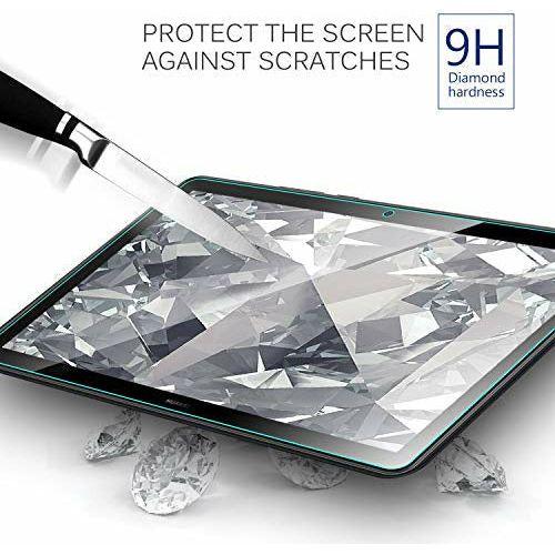 IVSO Screen Protector for Huawei MediaPad T5 10, Clear Tempered-Glass Flim Screen Protector for Huawei Mediapad T5 10 10.1 inch 2018, 1 Pack 2