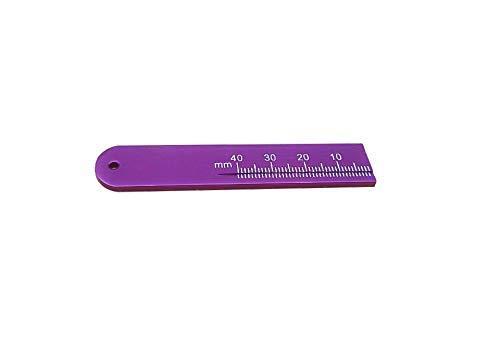 BONEW 5 Pieces Endodontic Span Measure Scale Gutta Percha Point Ruler 4