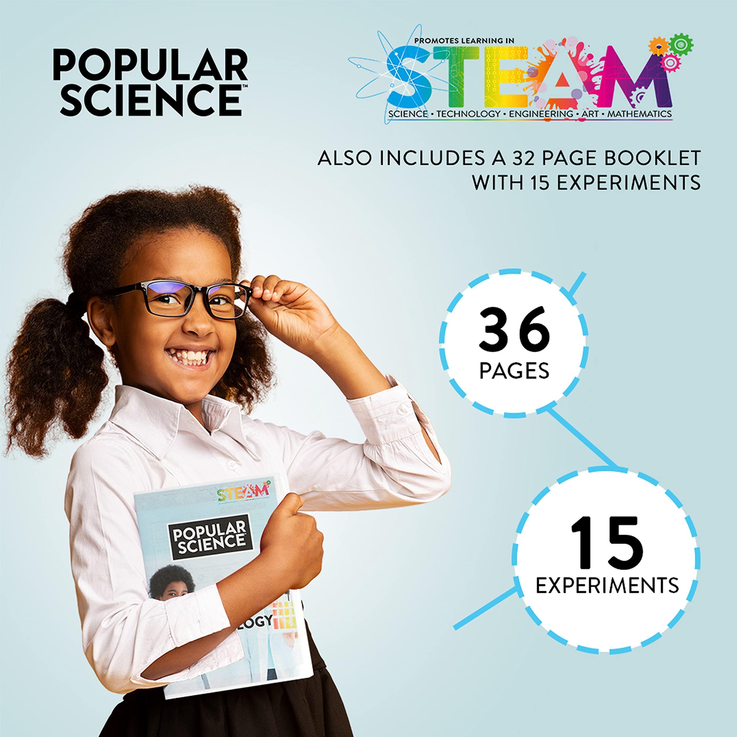 POPULAR SCIENCE Microbiology Lab Science Kit | STEM Science Toys and Gifts for Educational and Fun Experiments | Designed for Children Aged 5 to 12 Years Old and Suitable for All The Family 4