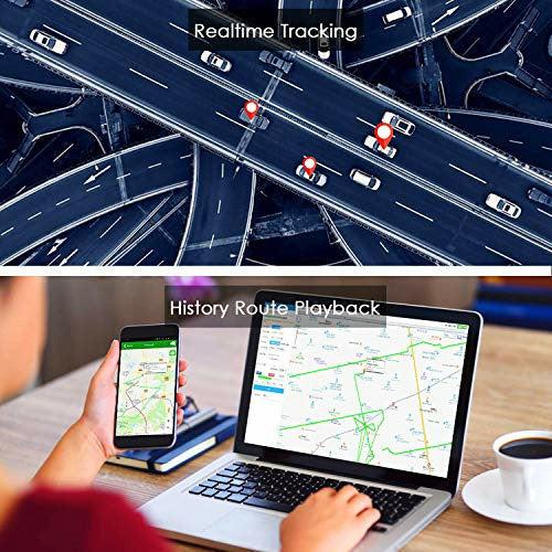 Mini GPS Trackers, Upgrade Kimfly Anti-thief GPS Tracking Device SMS Locator Global Real Time Tracking for Car/Vehicle/Motorcycle/Bycicle/Kids/Wallet/Bags with Free App for iOS and Android 4