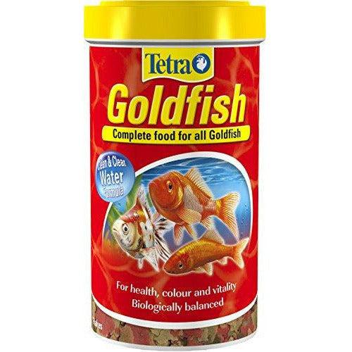 Tetra Goldfish Flake Fish Food, Complete Fish Food for All Goldfish, 500 ml 0