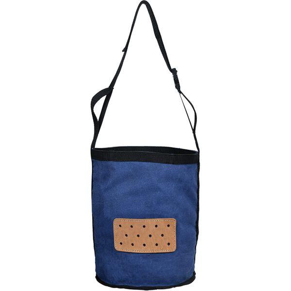 SIE Breathable Canvas Feed Bag with no spill (Blue)