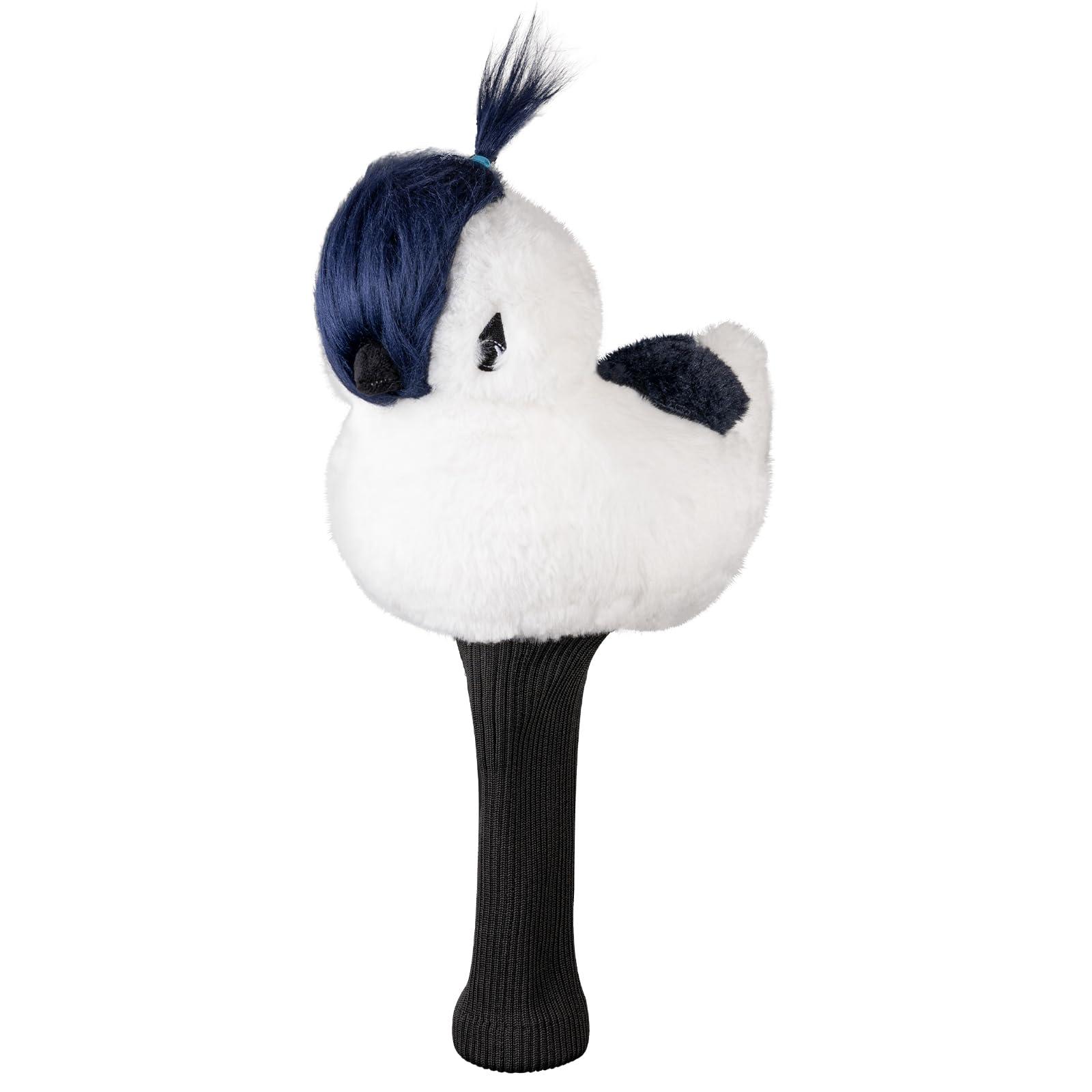 Bird with Blue Hair Plush Driver Headcover Fits up to 460cc Head