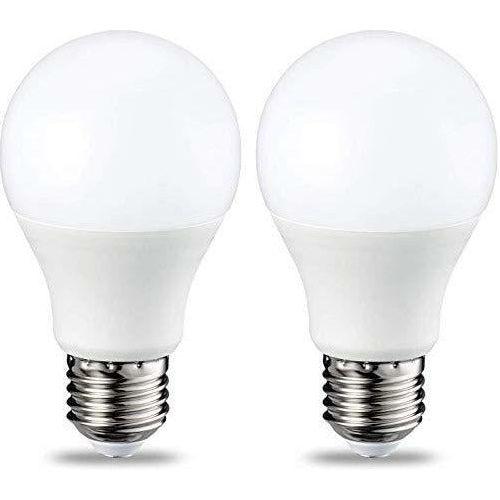 AmazonBasics LED E27 Edison Screw Bulb, 9W (equivalent to 60W), Warm White, Dimmable - Pack of 2 0