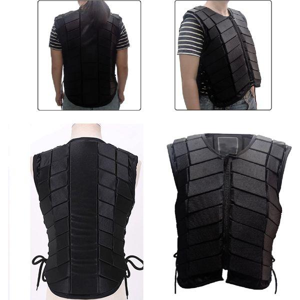 MOVKZACV Horse Riding Vest,Equestrian Vest, Safety Equestrian Horse Riding Training Vest Protective Body Protector Gear Various size, for Kids Adult(size:CL) 2