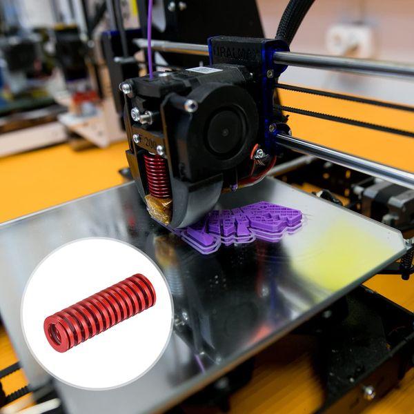 sourcing map 3D Printer Die Spring, 10pcs TM 20mm OD 65mm Long Spiral Stamping Medium Load Compression Mould Die Springs for 3D Printer Electric Part, Red 4