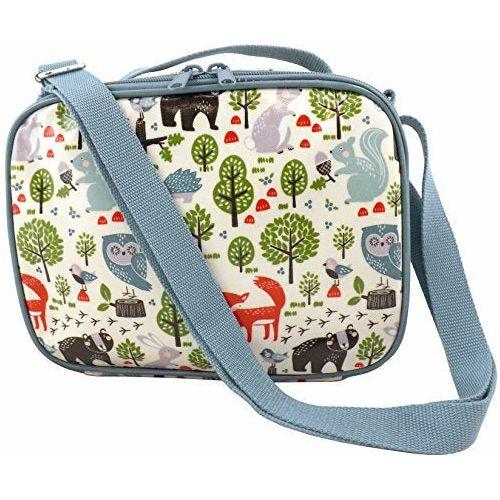 Gisela Graham Forest Friends PVC Fabric Lunch Bag with Strap 0