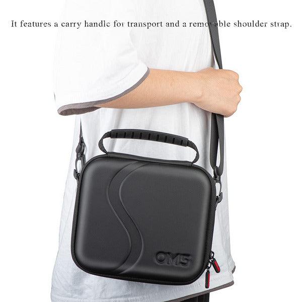 Supfoto Carrying Case for DJI OM5 Portable Shoulder Bag Waterproof Travel Case for DJI OM5 Gimbal Stabilizer, Black 2