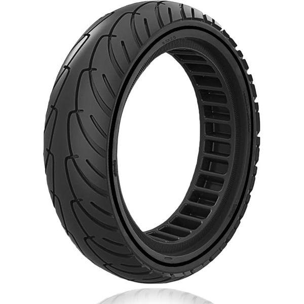 GLDYTIMES 8.5 Inch Scooter Tyre 8 1/2 Solid Tyres for Xiaomi Mi Pro2/ Pro/ M365/ AOVOPRO Electric Scooter Wheels Replacement Accessories Pure Scooter Front/Rear Explosion-proof Tire Part Black 0