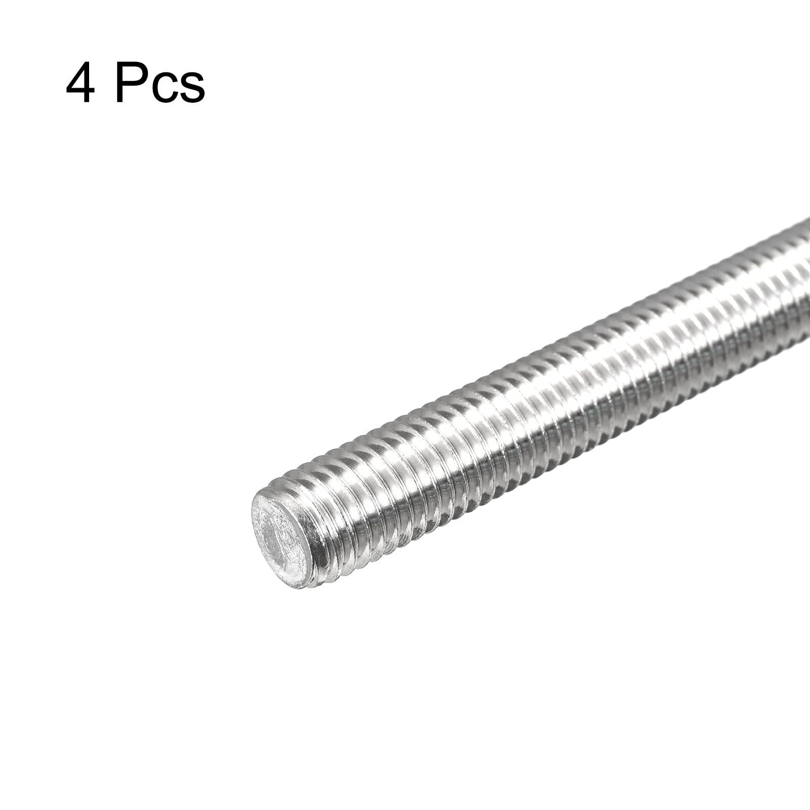 sourcing map Fully Threaded Rod M14 x 150mm 2mm Thread Pitch 304 Stainless Steel Right Hand Threaded Rods Bar Studs 4 Pack 2