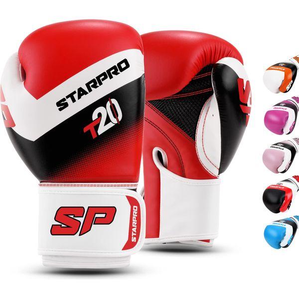 Starpro T20 Kids Boxing Gloves for Bag Training, Sparring, Junior Boxing Gloves for Boys & Girls - 4oz, 6oz 0