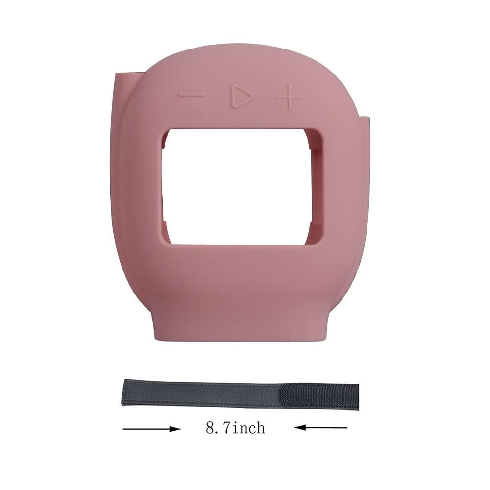 Hermitshell Silicone Sleeve is suitable for JBL CLIP 5 /JBL CLIP 4 Waterproof Portable Speaker (Pink) (Silicone Cover Only) 6