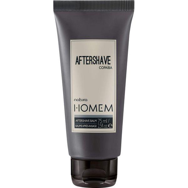 NATURA - Homem After-Shave Balm - Men - for All Skin Types - Soothes Razor Burn, Softens and Moisturises The Skin - Quickly Absorbed - 100% Vegan - Cruelty Free - 75ml 0