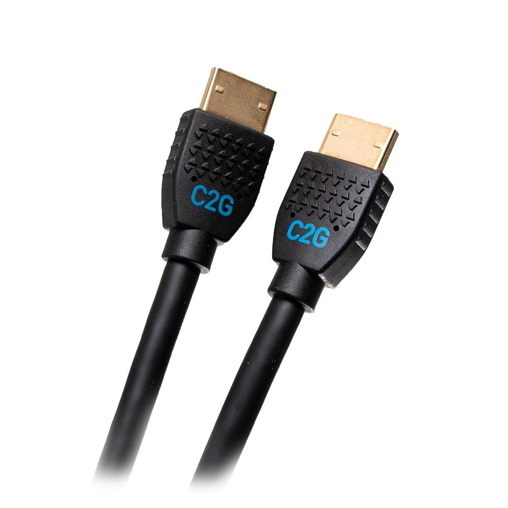 C2G 12ft (3.6m) Performance Series Premium High Speed HDMI Cable - 4K 60Hz In-Wall, CMG (FT4) Rated - Perfect for Xbox and PS5 High Resolution Gaming, Blu-ray, DVD, Smart TV, Soundbar and Monitors 1