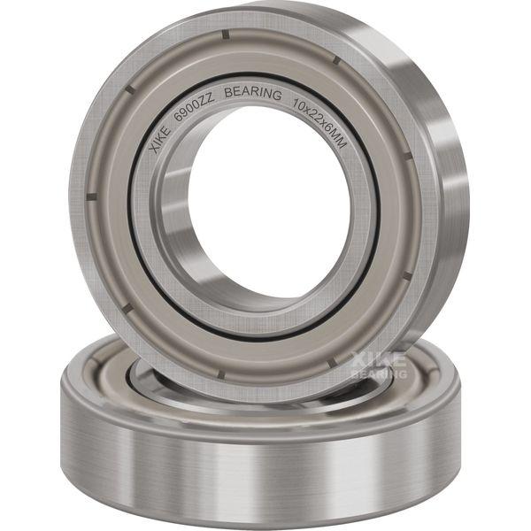 XIKE 6908ZZ Ball Bearings 40x62x12mm Pre-Lubricated and Bearing Steel, Double Metal Seals, 6908-2Z Deep Groove Ball Bearing with Shields, 2 in a Pack 0