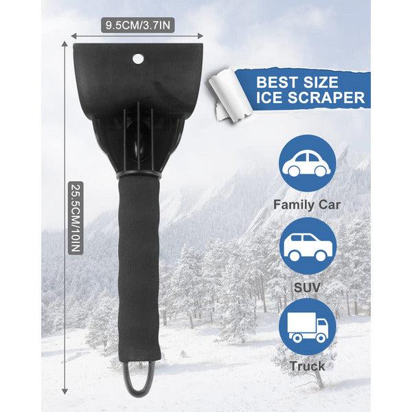 Ice Scraper for Cars and Pick up Trucks Ice Snow Scraper Windshield Windscreen Scraper Snow Wiper Works Any Size Vehicle Ice Scraper 1