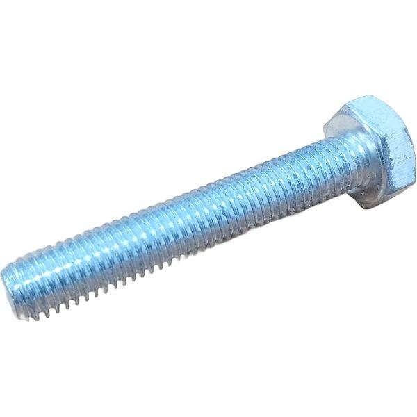 Hex Bolt | Silver | 60mm x 10mm | Heavy Duty | Long Lasting | Strong | Pack of 4 4