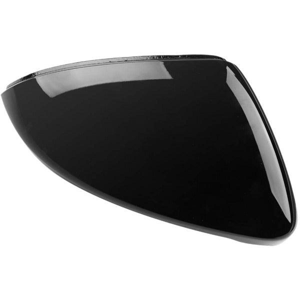 Iycorish 2 Pieces For Golf 7 Mk7 7.5 Gtd R L E-Golf Side Wing Mirror Cover Black Rearview Mirror 2013-2017 2