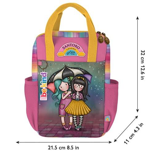 SANTORO Gorjuss - Small Rucksack - Be Kind To Each Other - Back to School Supplies, Backpack for Girls, Kids, Her | Cute Gifts for Girls 2