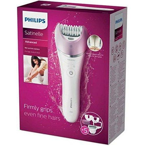 Philips Satinelle Advanced Hair Removal Epilator, Cordless, Wet and Dry Use, 5 Accessories - BRE630/00 3