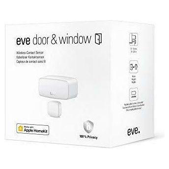 Eve Door & Window - Smart Contact Sensor for Doors & Windows, Notifications (Open/Closed State), Automatic Control of Accessories & Scenes, No Bridge, Apple HomeKit, Bluetooth/Thread 3