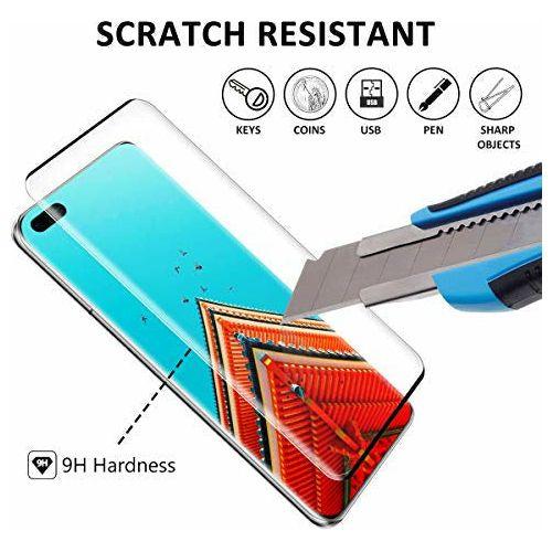 HHZYX[2 PACK P40 PRO Screen Protector[Alignment Frame][3D Curved][Full Coverage][Ultra Clear][9H Hardness] Tempered Glass Screen Protector for Huawei P40 PRO 3