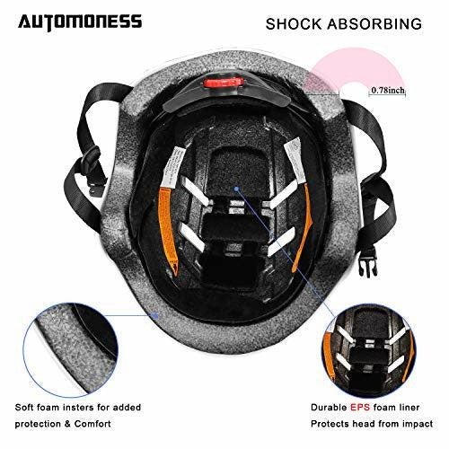 Automoness Skateboard Helmet, Adjustable Helmet for BMX Cycling, Bike Protective Helmet CE Certified for Adult/Youth/Kids 3