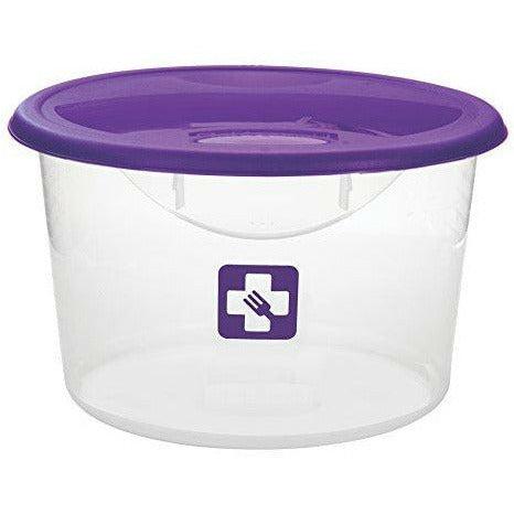 Rubbermaid Commercial Products 1980391, Food Storage Container Lid, Round, Purple, 11.4 L 2