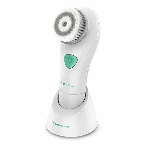 TOUCHBeauty Sonic Vibration Face Cleansing Brush Skin Cleansing Technology with 2 Working Speed, Waterproof Facial Exfoliate Massager Device AG-1487