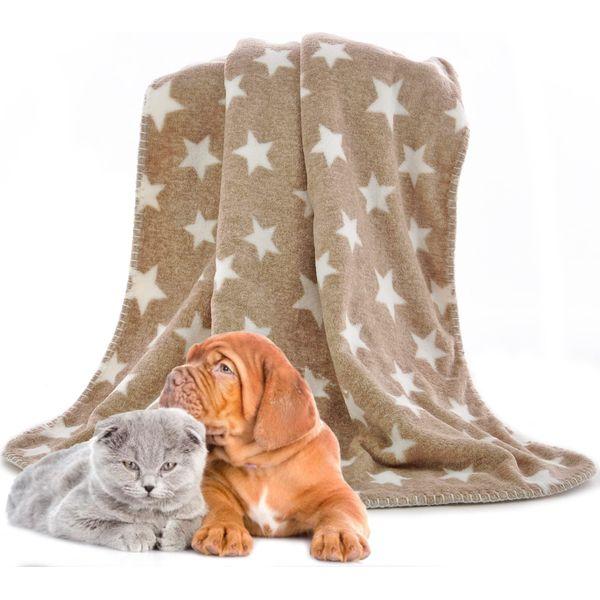 LeerKing Dog Blanket Double Fluffy Fleece Pet Blankets Washable Warm Soft for Cats Dogs Mat Bed, 40 x 60inches 1