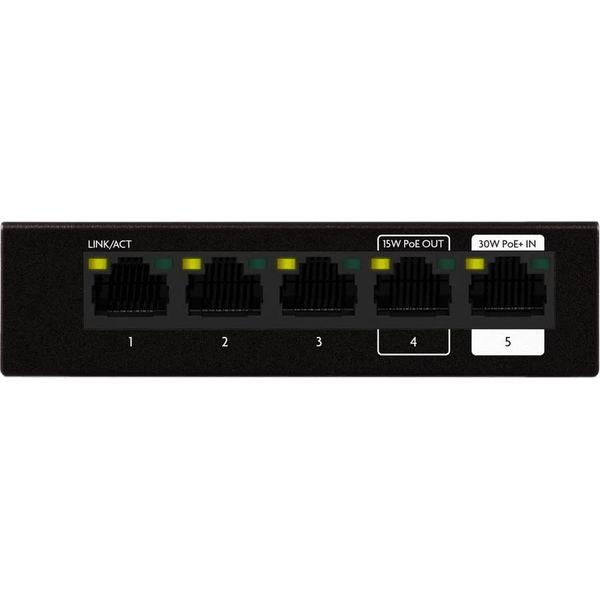 Luxul 8 Port Gigabit PoE+ Unmanaged Switch With Uplink, 92W PoE+ & 18GBPS Switching Capacity / 8 Port Network Switch. UK Plug 1