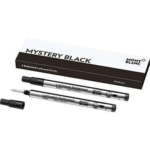 Montblanc Rollerball Refills Mystery Black 105164 - Refills only for Montblanc MeisterstÃ¼ck LeGrand - Size M - 2 x Montblanc Refill Rollerball M cannot be used for other models 0