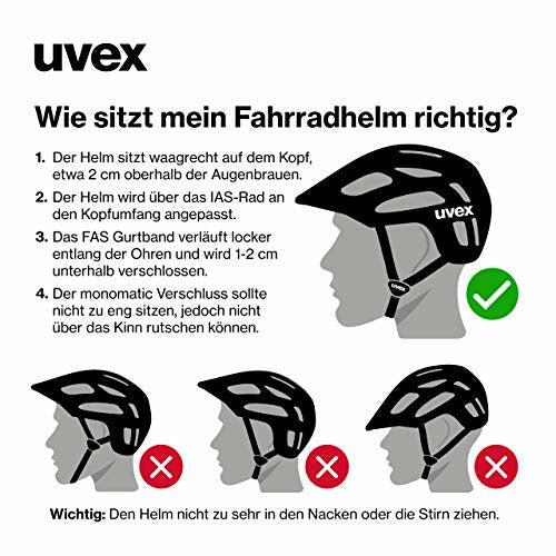 Uvex Unisex's Adult, i-vo 3D Bike Helmet, Black, 52-57 cm 1