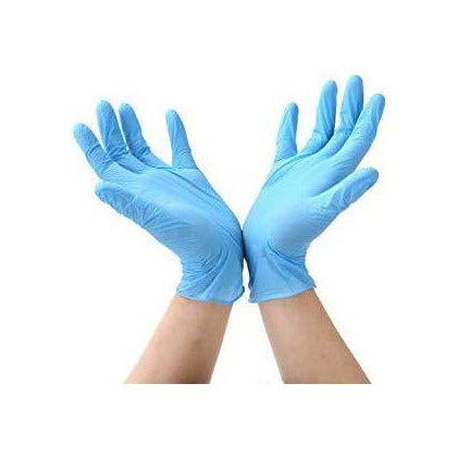 Disposable Nitrile Gloves, Powder Free, Blue, Size S (Pack of 100 Pieces) 3