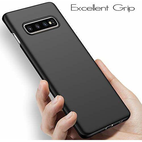 Anccer Compatible for Samsung Galaxy S10 Case, [Colorful Series] [Ultra-Thin] [Anti-Drop] Premium Material Slim Full Protection Cover for Samsung Galaxy S10 (Smooth Black) 3