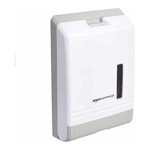 AmazonCommercial Paper Towel Dispenser Multifold Compatible, Dimension (H x L x W) : 37 x 26 x 8 cm 0