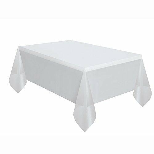 Unique Party 5080 - Clear Plastic Tablecloth, 9ft x 4.5ft 2