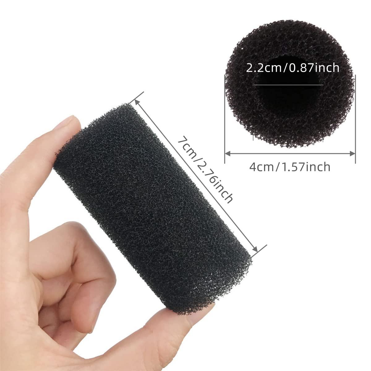 TAKEYFAITHER 10 Pcs Filter Sponge Biochemical Filter Roll Foam Cartridge Filters Intake Sponge Replacement Foam for Aquarium Fish Tank Pre-Filter Sponge Cartridge 22mm 1