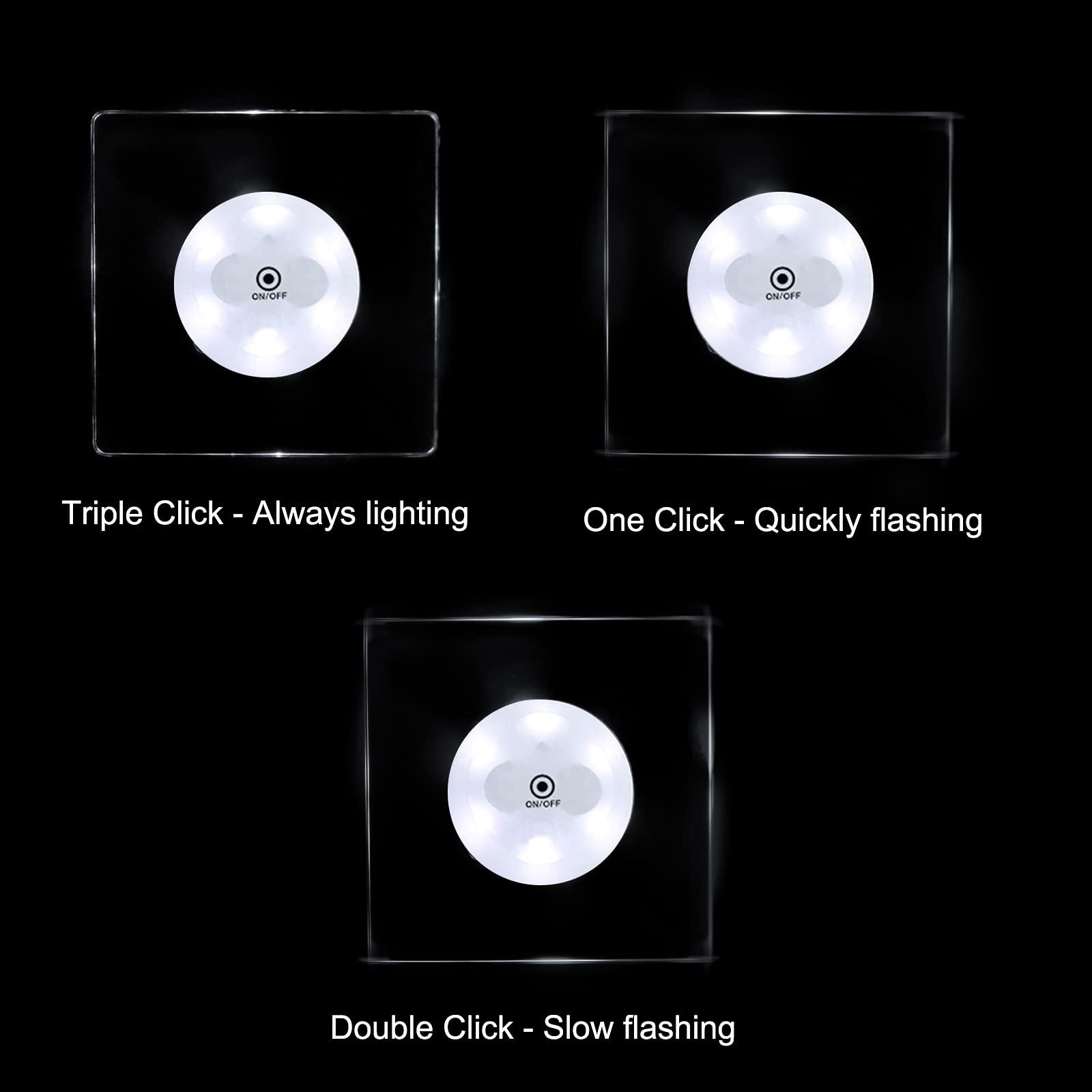 MEDOYOH Set of 8 Square Cool White LED Coasters for Drinks, ON/OFF Disposable Light Up Coasters, Daily Waterproof Acryl Beer Coasters Cocktail Coasters for Parties Weddings Bar Christmas Home Pub 3